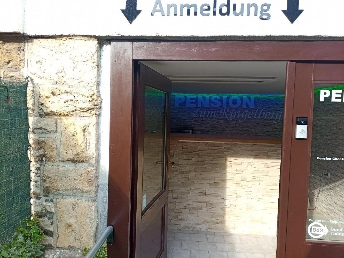 Pension Zum Ringelberg แอร์ฟวร์ท ภายนอก รูปภาพ